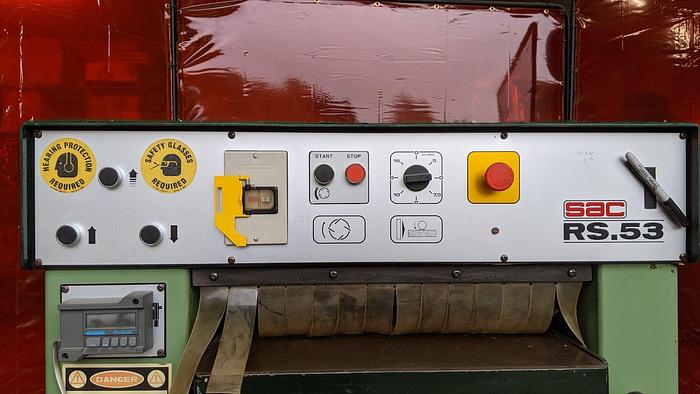 Used SAC RS53 20'' Planer Tersa Head