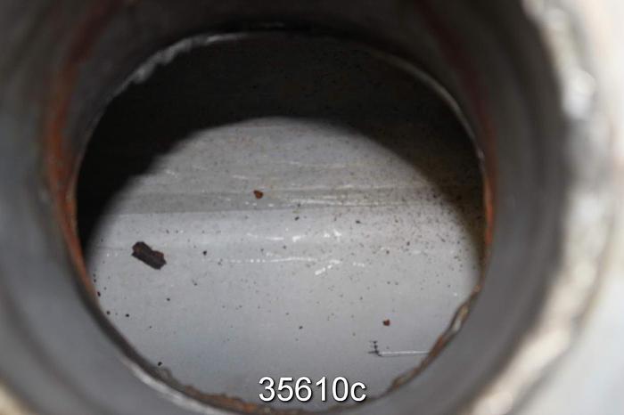 Used Pressure Screen Junk Trap with 4" Hand Operated Ball Valve #35610