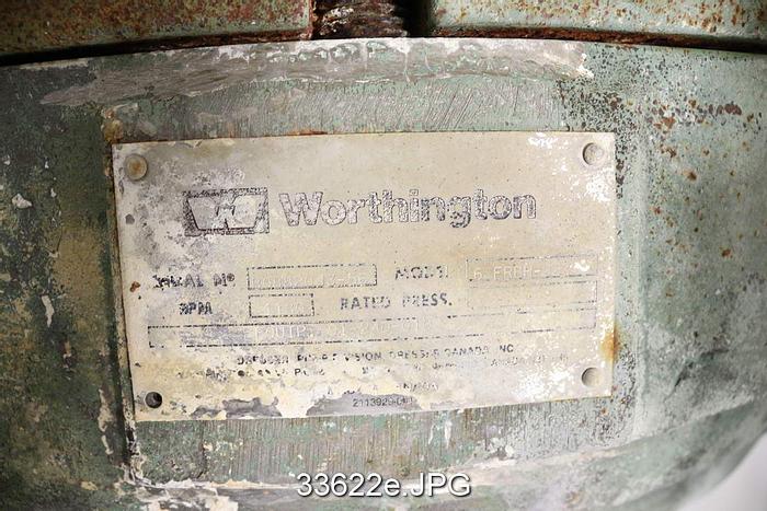 Used Worthington 6FRBH-223 Pump, 6x10x18 #33622