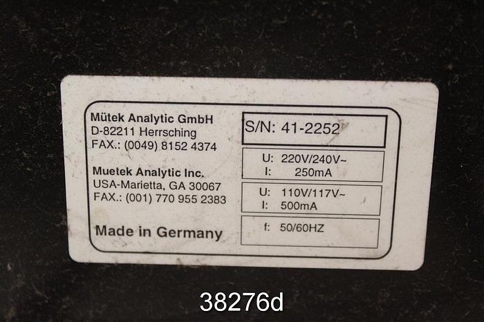 Used Mutek PCD 03 Particle Charge Detector #38276