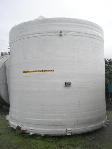 Used Tank, 9,300 Gallon, FRP, 12' X 11', FT/FB, #S736859