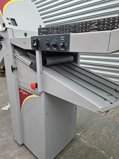 Used Morgana Junior Paper folding machine