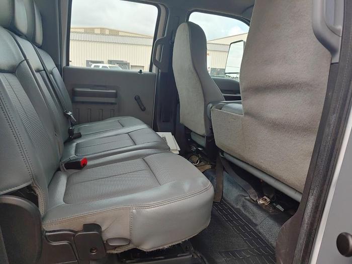 Used Versalift VTP40NE Cable Placer on 2018 Fred F750 Crew Cab Utility Reel Truck