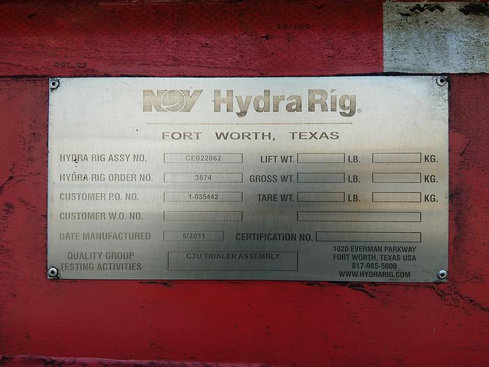 Used Coiled Tubing Unit