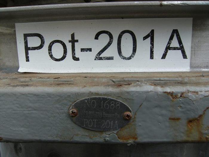 Used Dryer, Fluid Bed, 28 CF, Sani S/st, Aeromatic, Model S8 #S740328