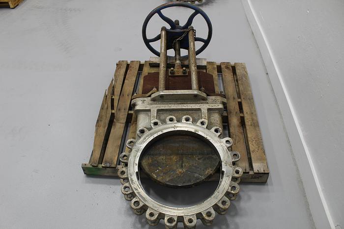 Used True Line 20" Hand Operated Knife Gate Valve #43823