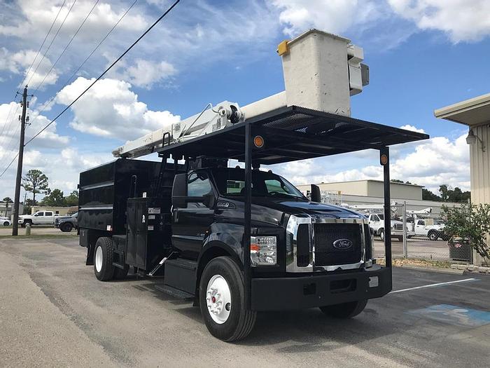 Used Terex Hi-Ranger 60/70 Forestry Bucket Boom on Ford F750 Chipper Dump Truck - 05233