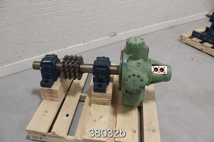 Used Kawasaki Staffa HST-13769 Dual Displacement High Power Radial Piston Type Motor #38032