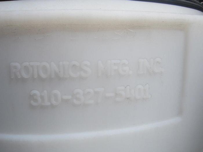 Used Tank, 3,500 Gallon, Plastic, Rotonics, DT/FB, 8' x 8'6 #S739740