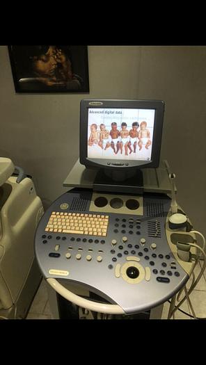 D'occasion GE Voluson 730 Pro V Ultraschallsystem mit 3 Sonden, Sony Printer