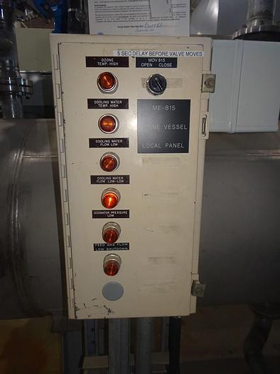Used Generator, Ozone, ABB, 333 Lbs/Day, Ozone Vessel, Power, B #S743701