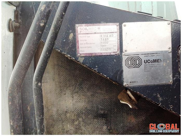 Used Item 0924 : 2000 Soilmec R-312 HD Hydraulic Rotary Piling Rig