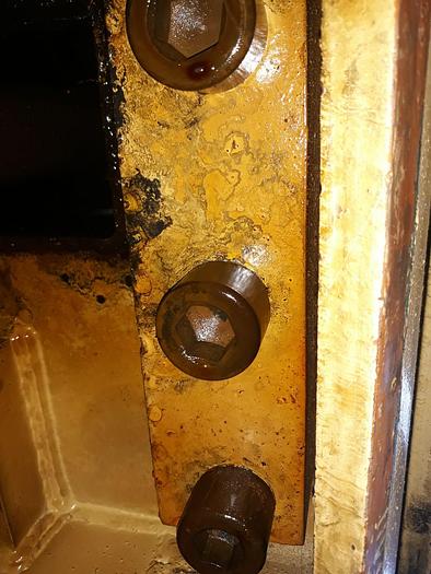 Used Press Knuckle Joint Coining Komatsu Maypress OKN-630