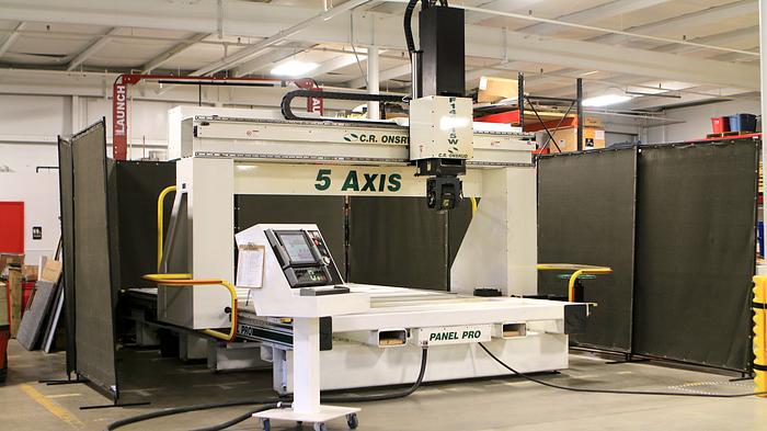 Used C.R. ONSRUD MODEL F145G15W10 "5-Axis Pro Series" CNC ROUTER"