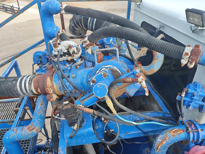 Used 2014 Cement Double Pump Trailer, BJ