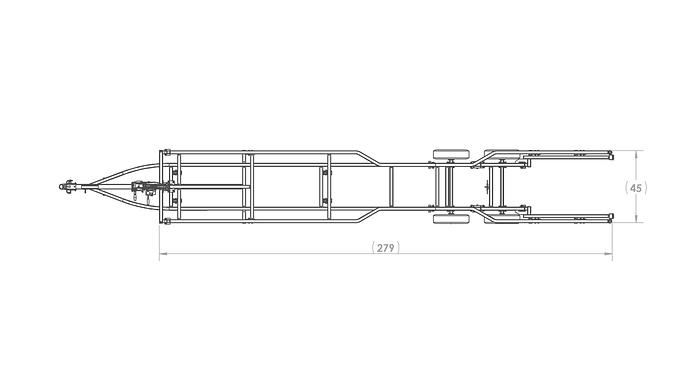 Scissor Lift Pontoon Trailer