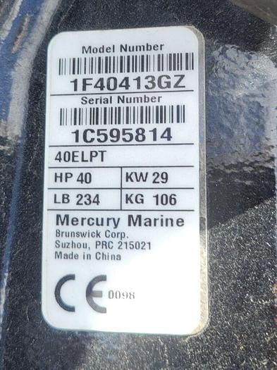 Used 2020 18' Sun Chaiser 40hp Merc