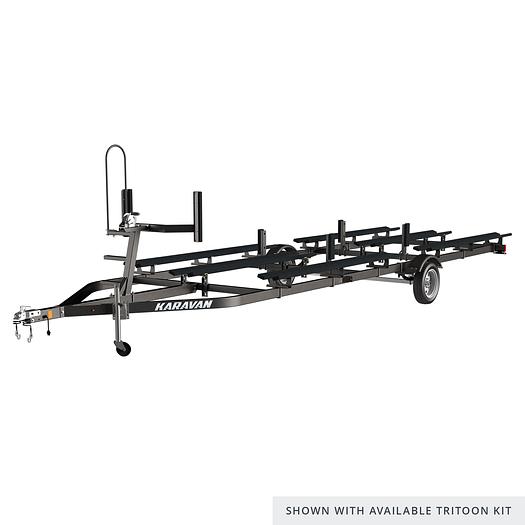 Single Axle Large Pontoon Trailer