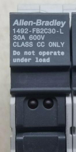 Used Allen Bradley 30A 600V ac/dc Ser. B