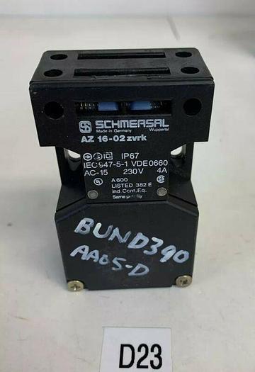 Schmersal AZ16-02ZVRK safety switch NEW No Box Fast Shipping!