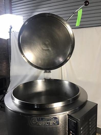 Used Groen AH/1E-40 40 Gallon Steam Jacketed Floor Kettle - NAT. Gas, (#822R)