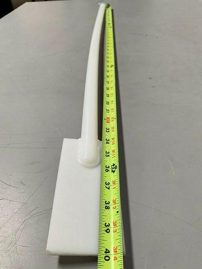 Used White 40" Polypropylene Paddle Scraper