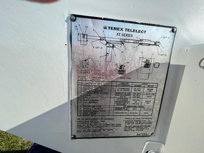 Used Hi-Ranger XT60 65ft Bucket Boom on 2013 Freightliner M2-106 4x4 Reg Cab Flatbed Truck – CZ6615