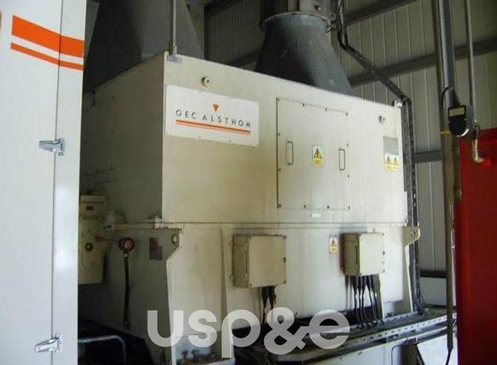 Used 4.2 MW 1995 Used Siemens SGT100 Natural Gas Turbine Generator Sets