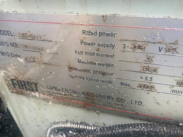 Used 2014 First LC1-1/2 VS Manual Tirret Milling Machine