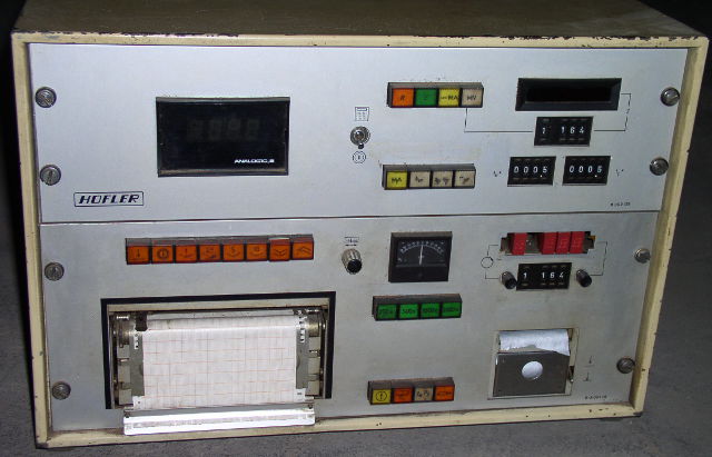 Used Hofler Model HFR 2000 / 2400 Gear Checking Machine with Siemens Control