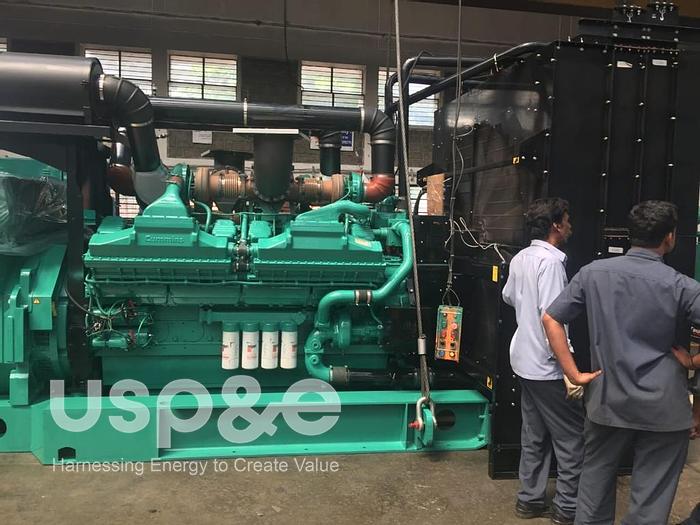 Used 1.8 MW New Cummins QSK60G4 Diesel Generator Sets