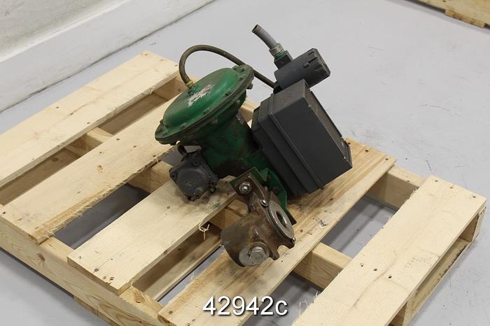 Used Fisher V200 1.5" Vee-Ball Valve #42942
