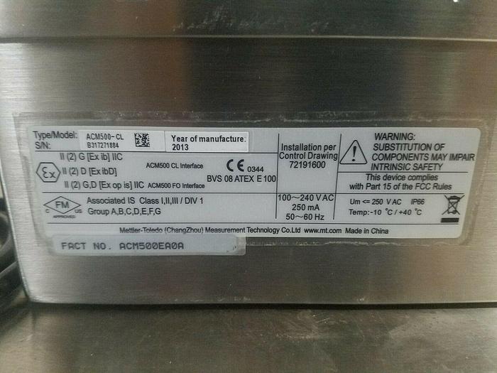 Used Mettler Toledo ACM 500 Communications Module