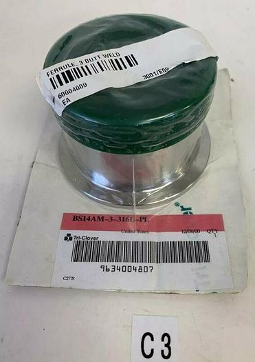 TRI CLOVER BS14AM-3-316L-