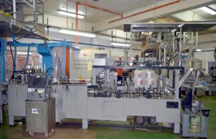Used (3) ICA Aromapack FORM FILL SEAL MACHINES