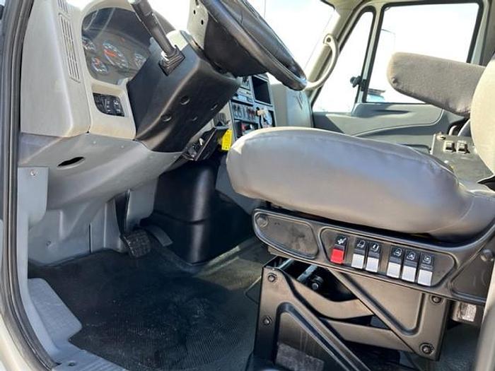 Used Altec AC38-103 38 Ton Crane Boom on 2008 International 7500 6x4 Flatbed Truck – C70823