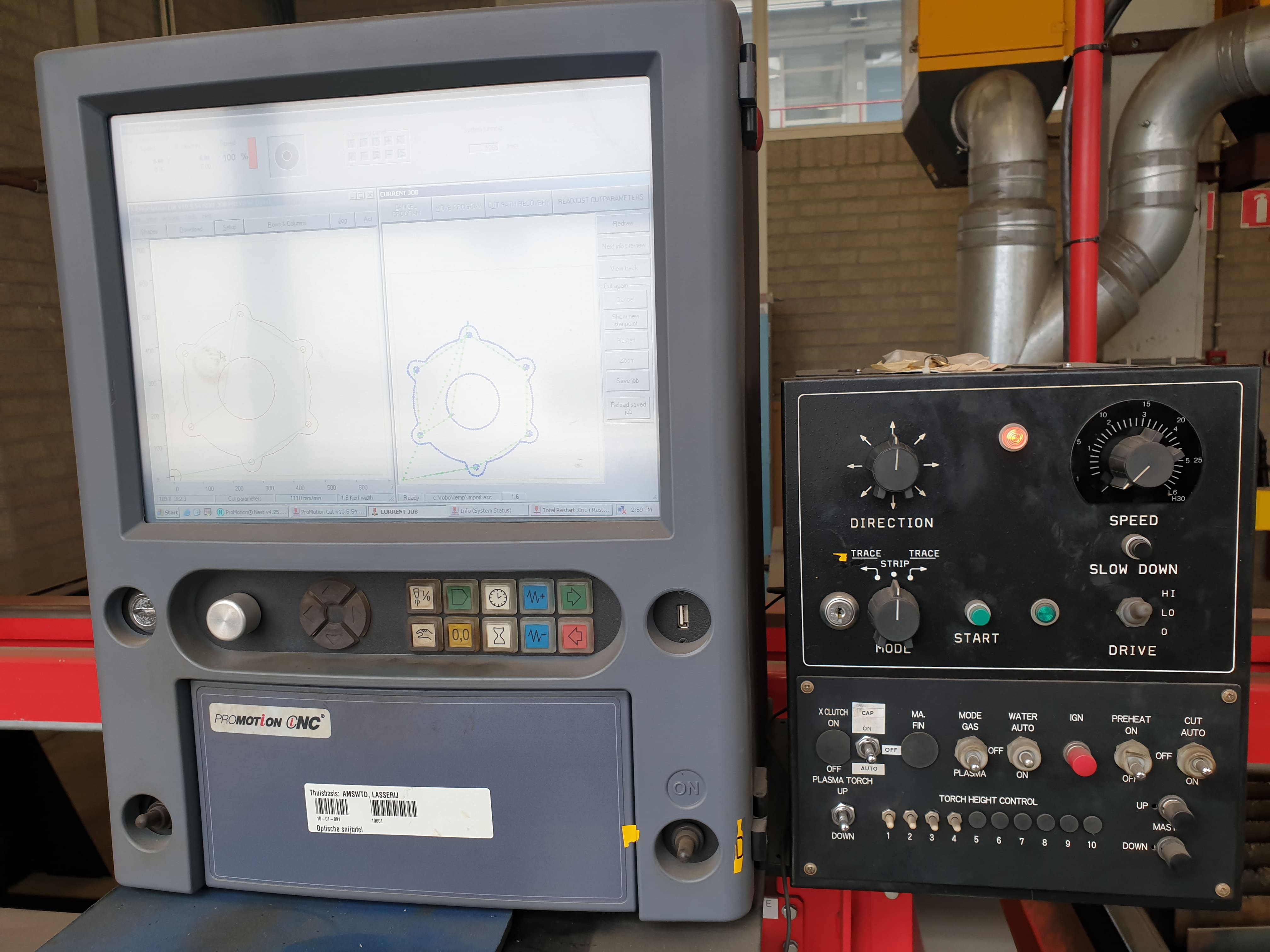 Used KOIKE IK 2500 G