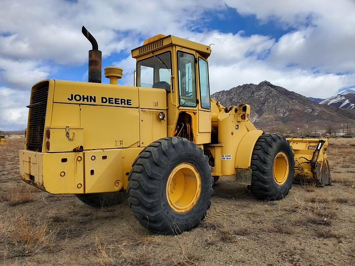 Used John Deere 644C Wheel Loader w/ Hyd Coupler