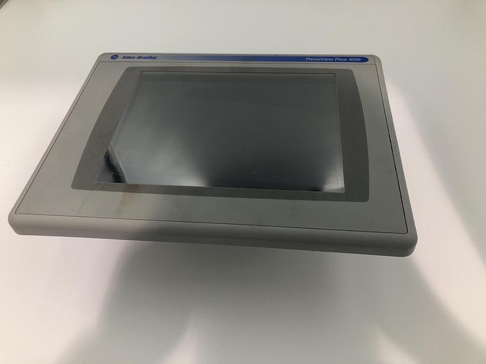 Used ALLEN BRADLEY PANELVIEW PLUS 1000 SERIES B WITH CONTROLNET MODULE