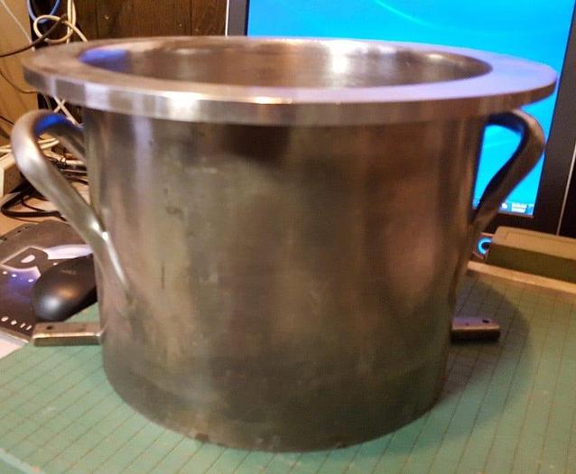 Used 2 GALLON ROSS MIX CAN – S/S – VACUUM