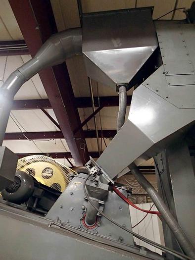 Very good 1965 Wheelabrator 48" Swing Table