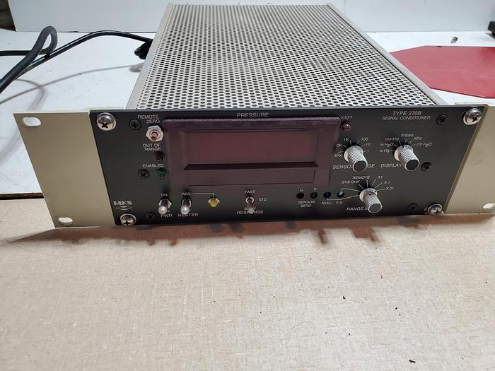 Used MKS Instruments Type 270 Signal Conditioner Display 270B (A2)