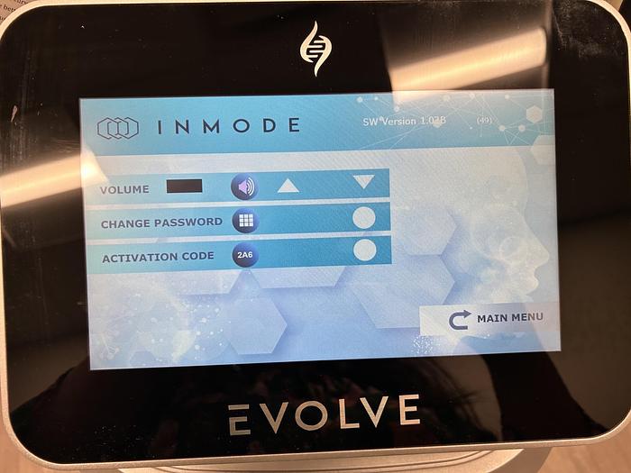 Used 2020 InMode Evolve/ Embody w/ all applicators