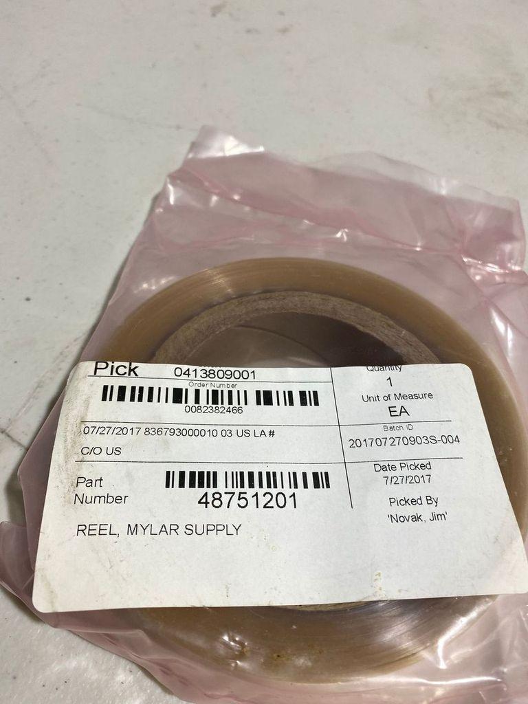 Used Reel, Mylar Supply