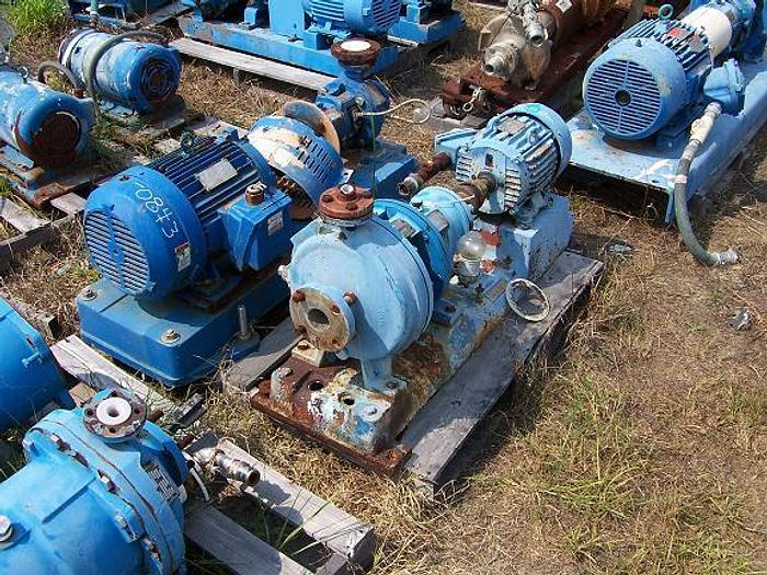 Used Used Goulds 3196 MT 316 stainless steel centrifugal pump