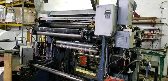 Used 40" GOEBEL RAPID D1 SLITTER REWINDER REBUILT