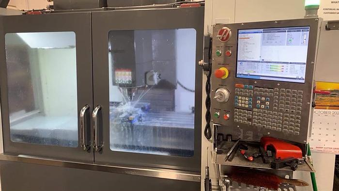 Used 2016 HAAS VF-3SS 4-Axis CNC Vertical Machining Center