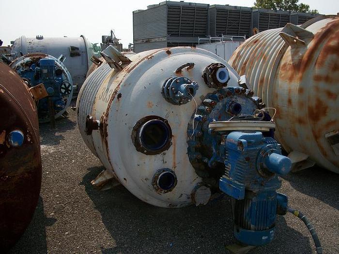 Used Pfaudler 1000 gallon #5015 glass lined reactor
