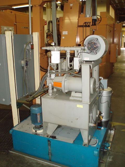 Used 20" AMCHEM GE Fanuc Series 15-M Ram-Type EDM; CNC Controls