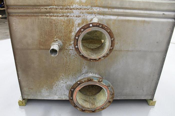 Used Bauer Inclined Thickener Hydrasieve, 72" Wide, .020" Slots, Stainless Steel #43800